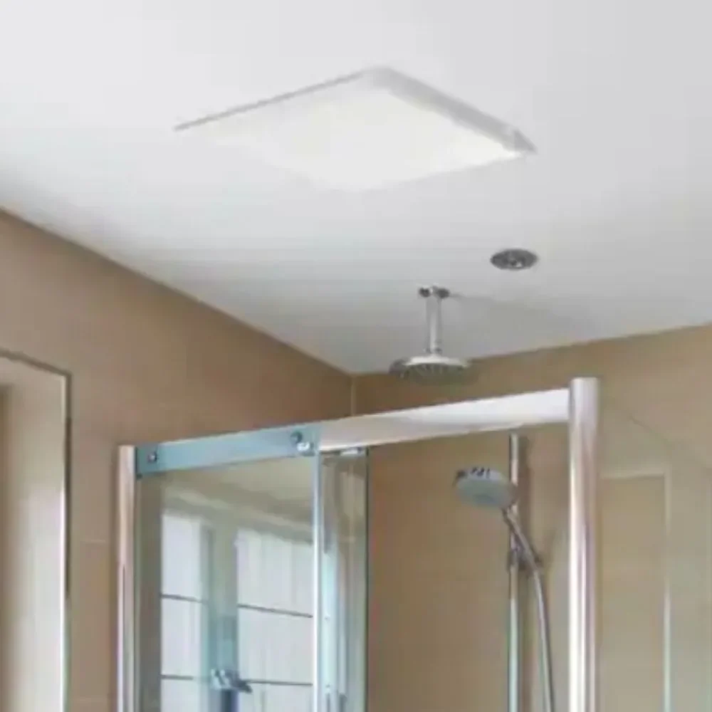 Modern Fan Vent for large room quiet and light no attic access needed trendy sof